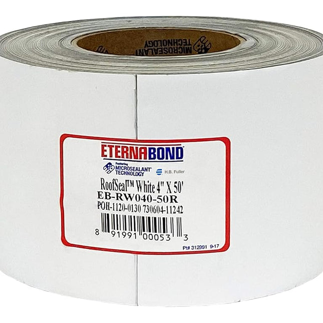 EternaBond RoofSeal White 4" x50' MicroSealant UV 