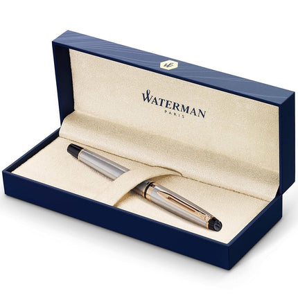 Waterman Expert Rollerball Pen | Stainless Steel w