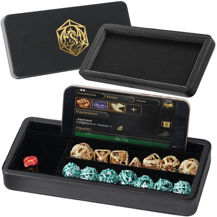 Soar Forge Sanctum Dice Box - Premium Case & Tray 