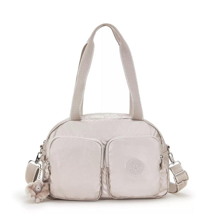 Kipling Cool Defea Metallic Shoulder Bag, Metallic
