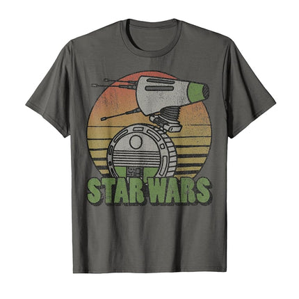 Camiseta retro de Star Wars The Rise of Skywalker D-O envejecida