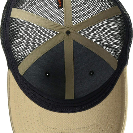Columbia Unisex-Adult Tree Flag Mesh Ball Cap - High Crown, Shark/British Tan, Large-X-Large