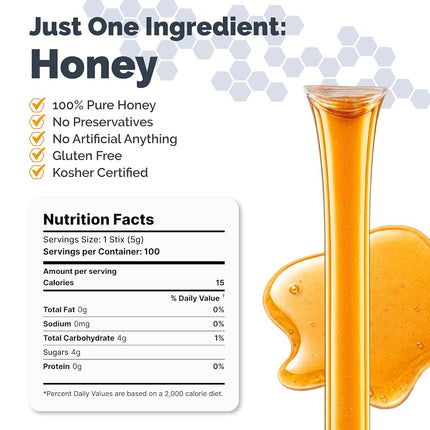 Glorybee Honeystix Clover (1x100 Ct)