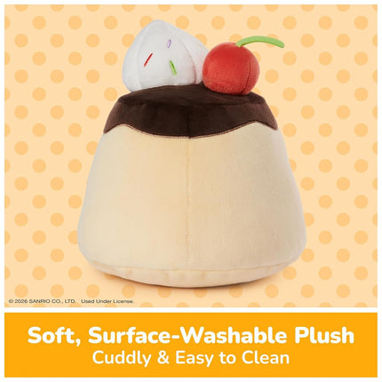 GUND Plush 9in Gudetama Flan Dessert