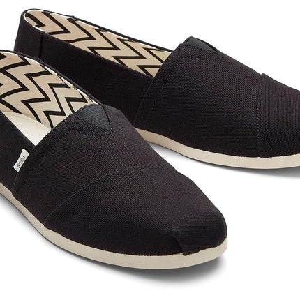 TOMS Women's Classic Canvas Alpargata - Versatile Slip-On Shoes, Comfortable and Ethical