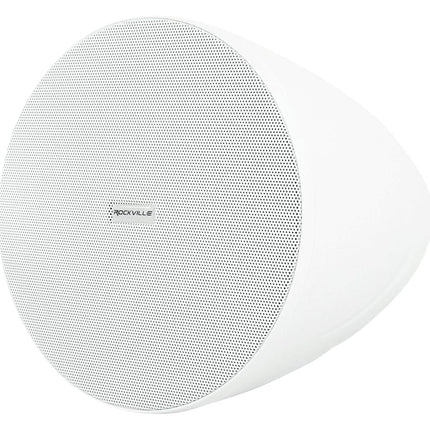 Rockville (6) PEN-65T White 6.5" 70V Hanging Pendant Speaker Commercial/Restaurant