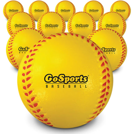 GoSports Foam Training Baseball 12 Pack - Regulati