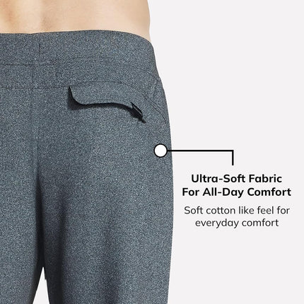Skechers Men's Slip Ins Classic Pant , Charcoal, 2XL