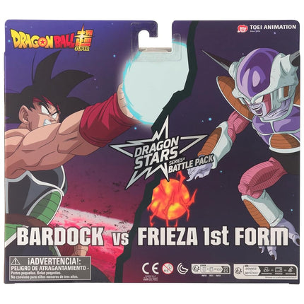 Dragon Ball Super - Dragon Stars - Bardock vs Frieza 1st Form, 6.5" Battle Pack Action Figure Set