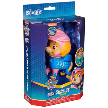 Swimways Paw Patrol Skye Floatin' Figures, Swimming Pool Accessories & Kids Pool Toys, Paw Patrol Party Supplies & Water Toys for Kids Aged 3 & Up