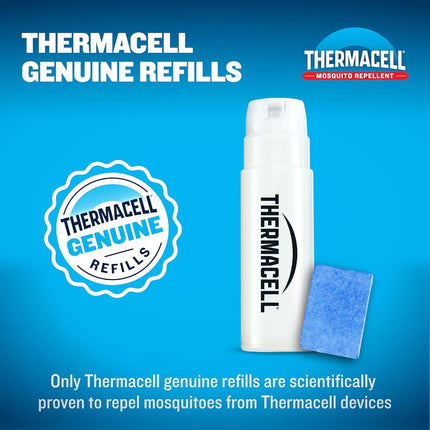 Thermacell Mosquito Repellent Refills, 36 Hrs Protection; Compatible with Any Fuel-Powered Repeller; Highly Effective, Long Lasting, No Spray or Mess; 15 Foot Zone of Mosquito Protection