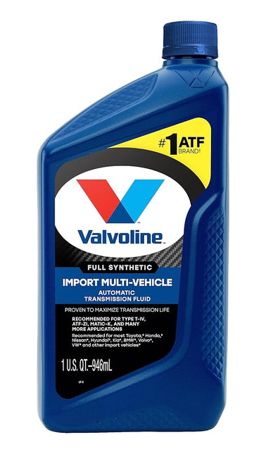 Valvoline Import Multi-Vehicle ATF Full Synthetic Automatic Transmission Fluid 1 QT
