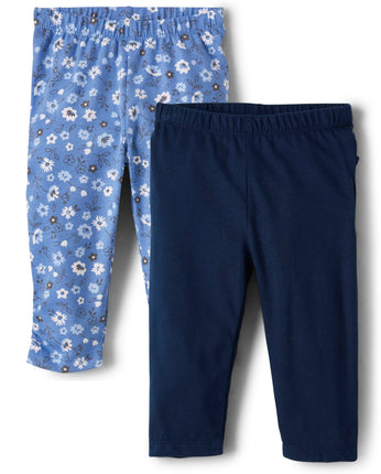 The Children's Place Baby Girls' Legging Pants, Bl