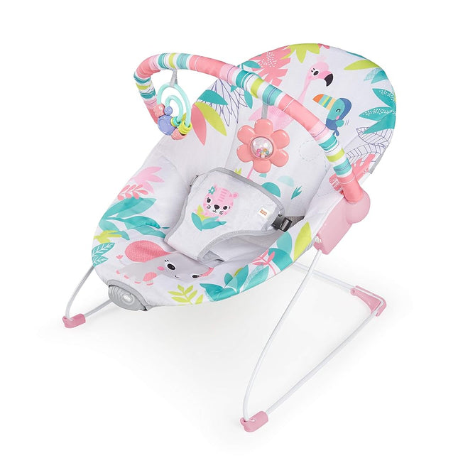 Bright Starts Safari Fun - Vibrating Bouncer with 