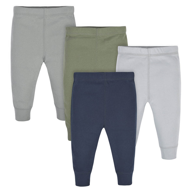 Gerber Baby Boys' Multi-Pack Pants, Navy/Army Gree