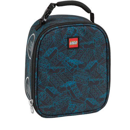 Lego Kids Minifigure Lunch Backpack, Blue Print, O