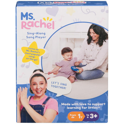 Ms. Rachel - Official Electronic Song Player with 14 Music Sounds, Educational Toys and Toys for Toddlers for Girls and Boys from 1 to 3 Years