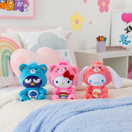 Care Bears Badtz-Maru Dressed As Grumpy Bear 9" Fun-Size Plush - Soft, Huggable Bestie!