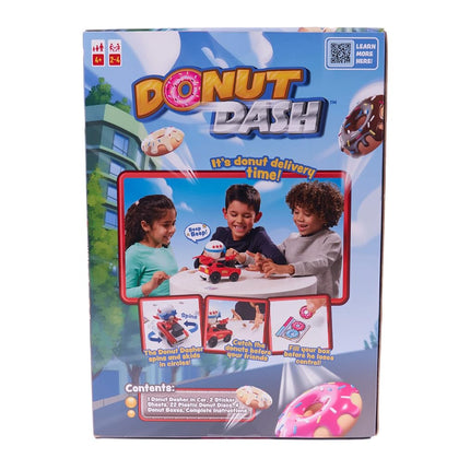 Goliath Donut Dash Game - Donut Matching Game with Realistic Racecar - 2-4 Players, Ages 4 and Up