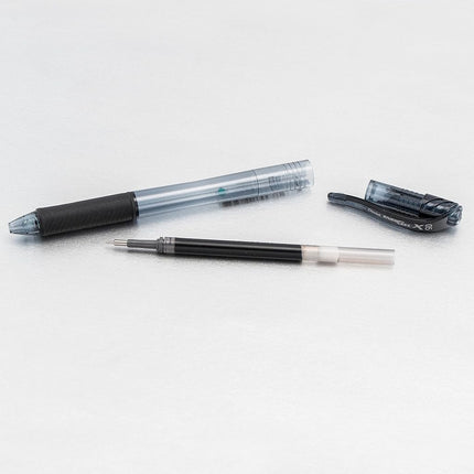 Pentel EnerGel-X Retractable Liquid Gel Pen, 0.5mm, Fine Line, Needle Tip, Black Ink, 4 Pack (BLN105BP4A)