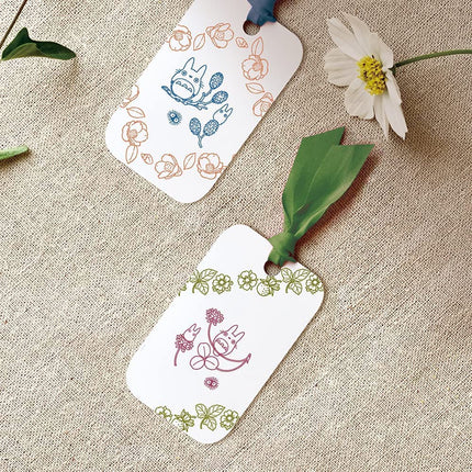Naitmsad Studio Ghibli Kids Rubber Stamps Set - 12 Cute Stamps/Japanese Stationery Set