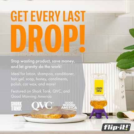 Flip-It! Bottle Emptying Kit (6 Pack, Bright Color Edition)