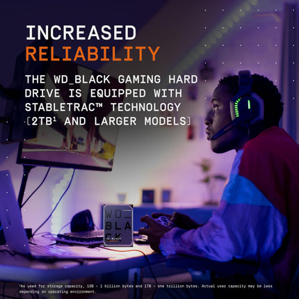 WD_BLACK 4 TB HighPerformance 3.5" Internal Gaming Hard Drive, 7200 RPM Class, SATA 6 GB/s, 256MB Cache