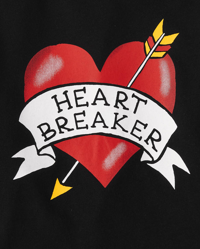 The Children's Place Baby Boys' and Toddler Short Sleeve Printed Graphic T-Shirt, Valentine Heart Breaker, 5T