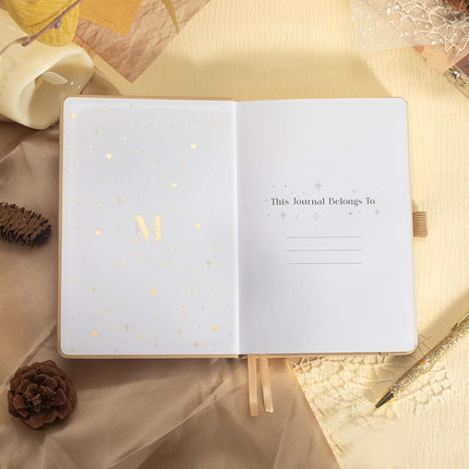 MGGAO Dotted Journal for Women Men, A5 Hardcover Dot Notebook