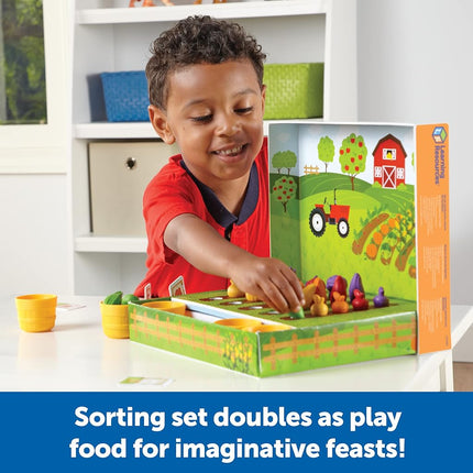 Learning Resources Veggie Farm Sorting Set