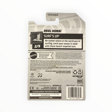 Hot Wheels Zamac Kool Kombi, Surf's Up 2/5 [Silver] 49/250