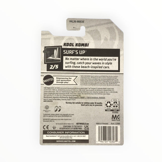 Hot Wheels Zamac Kool Kombi, Surf's Up 2/5 [Silver] 49/250