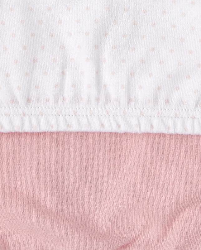The Children's Place Girls' Bralette, Pink/White -4 Pack, Medium
