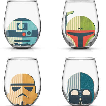 JoyJolt Star Wars™ Helmet Hues Tumblers Stemless G