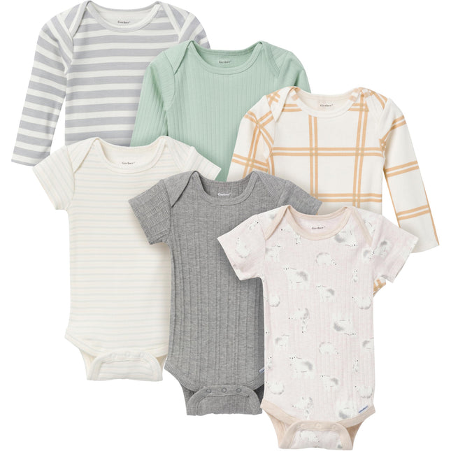Gerber Unisex Baby Multi-pack Onesies Bodysuits (S