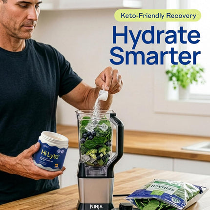 Keto K1000 Polvo de Electrolitos | Aumenta la Energía y Alivia los Calambres en las Piernas | Sin Maltodextrina ni Azúcar | Naranja, Sabor a Stevia Más Suave | 50 Porciones