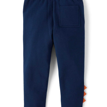 Gymboree Boys' and Toddler Fleece Jogger Sweatpants, Tidal Dino, 6