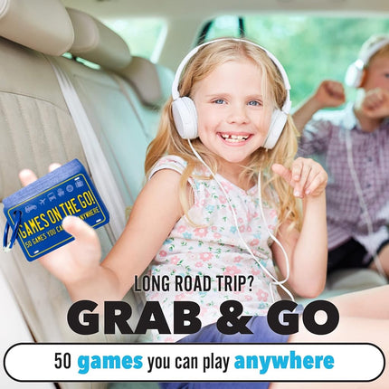 Games on the Go!: 50 Games You Can Play Anywhere [With Clip]