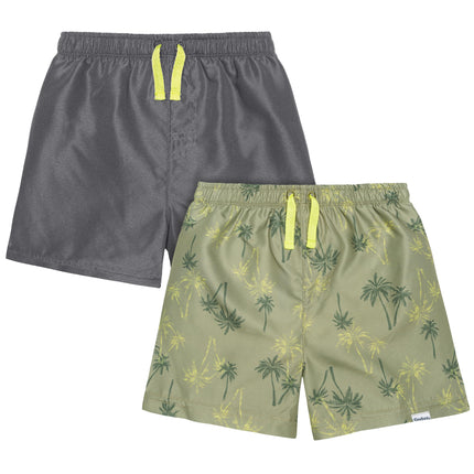 Gerber 2-Pack Baby & Toddler Boys Surf Swim Trunks