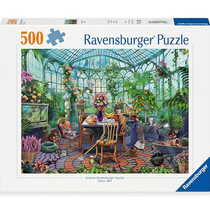 Ravensburger Morning in the Greenhouse 500 Piece Jigsaw Puzzle for Adults and Kids Age 10 Years Up