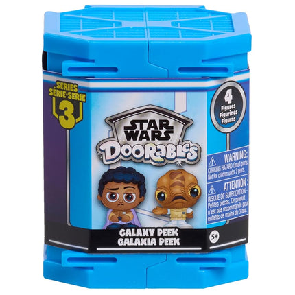 Star Wars™ Doorables Galaxy Peek Série 3, Figurines de 3,8 cm, Figurines à collectionner surprises, Articles pour panier de Pâques, Cadeaux, Jouets pour enfants de 5 ans et plus par Just Play