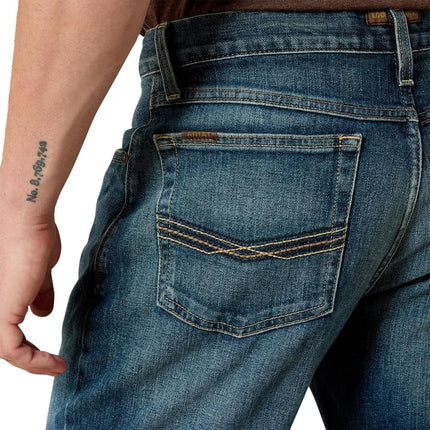 ARIAT Men's M4 Low Rise Legacy Boot Cut Jean, Stretch Kiroy, 38W / 34L