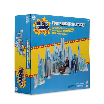 McFarlane DC Super Powers Fortress of Solitude Superman's Headquarters (Superman Movie) Toys. Figures sold separetely