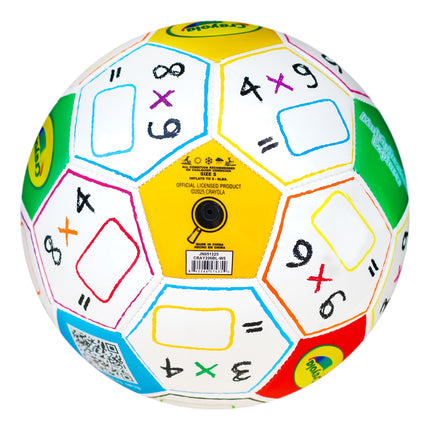 Crayola Official Soccer Ball - Unisex Kids - CRAY206BL Multiplication Box Size 5