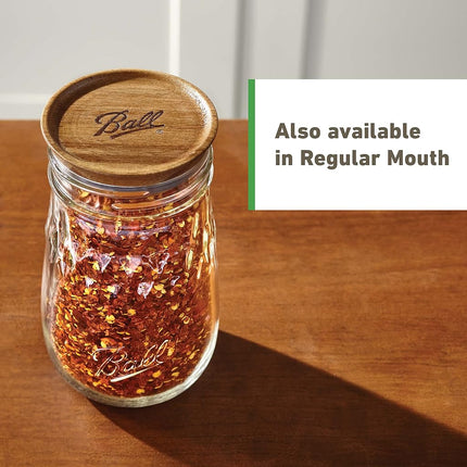 Ball Jar Wooden Storage Lids