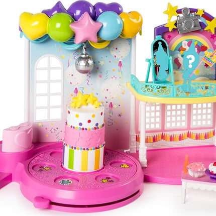 Party Popteenies - Poptastic Party Playset with Confetti, Exclusive Collectible Mini Doll and Accessories, for Ages 4 and Up