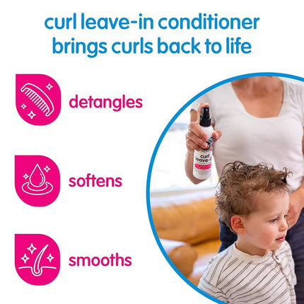 SO COZY SoCozy - Boing Curl Leave in Conditioner Spray for Kids Sweat Pea - 8 fl. oz.