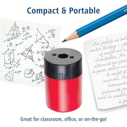 STAEDTLER Manual Pencil Sharpener (STD51163) Colors & Packaging May Vary