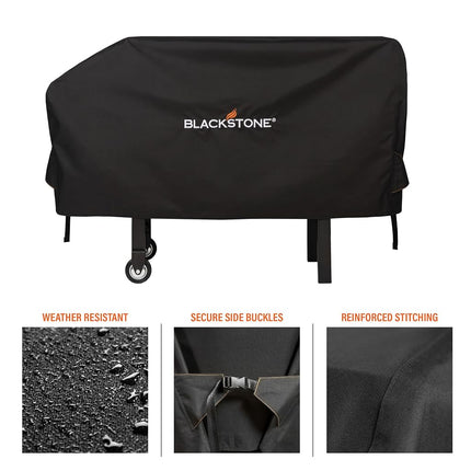 Blackstone 5091 Universal Medium (50 x 41 Inches) –Water, Weather Resistant Heavy Duty 600D Polyester Outdoor BBQ Cover –– Fits Griddle & Charcoal Grill Combo & 22" - New Version 2021