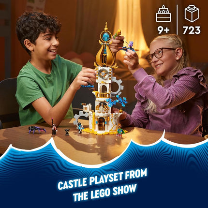 LEGO DREAMZzz 2-in-1 The Sandman’s Tower, Castle Toy Playset for Kids, Boys & Girls, with 2 Building Options, Featuring Spider and Bird Animal Figures plus 5 Minifigures, Fantasy Birthday Gifts 71477